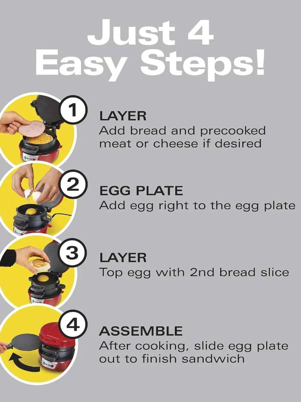 Hamilton Beach Breakfast Sandwich Maker
